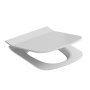Capac WC din duroplast, Cersanit Metropolitan K581-009-BOX, alb, inchidere soft close, 365 x 443 mm