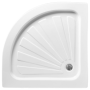 Cadita de dus Fibrocom Marte, semirotunda, 900x900