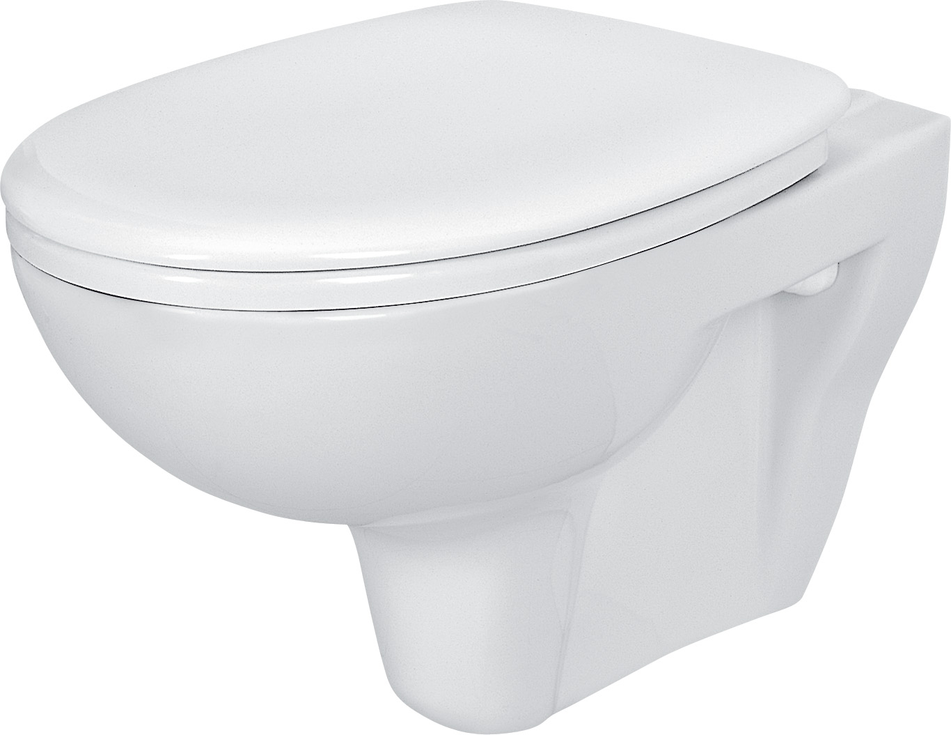 Vas WC suspendat President, 35.5 x 52.5 x 14.5 cm, alb