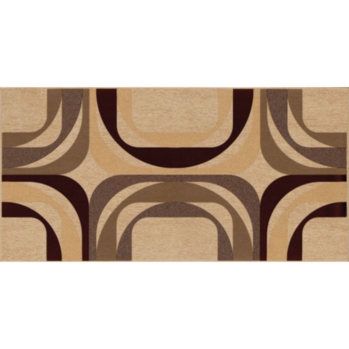 OPAL, Decor Mocca 20.2×40.2 cm, maro/bej