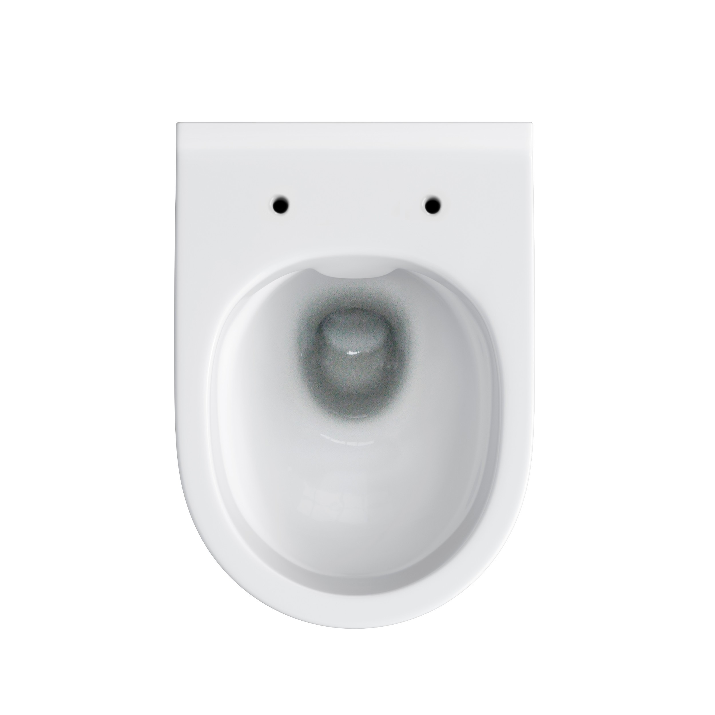 Vas WC suspendat Urban Harmony, alb, evacuare orizontala - Image 2