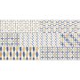 DECOBRICK, Faianță decor, 40,2×20,2 cm, multicolor