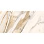 LUX – CALACATTA GOLD, gresie porțelanată, 120×60, alb