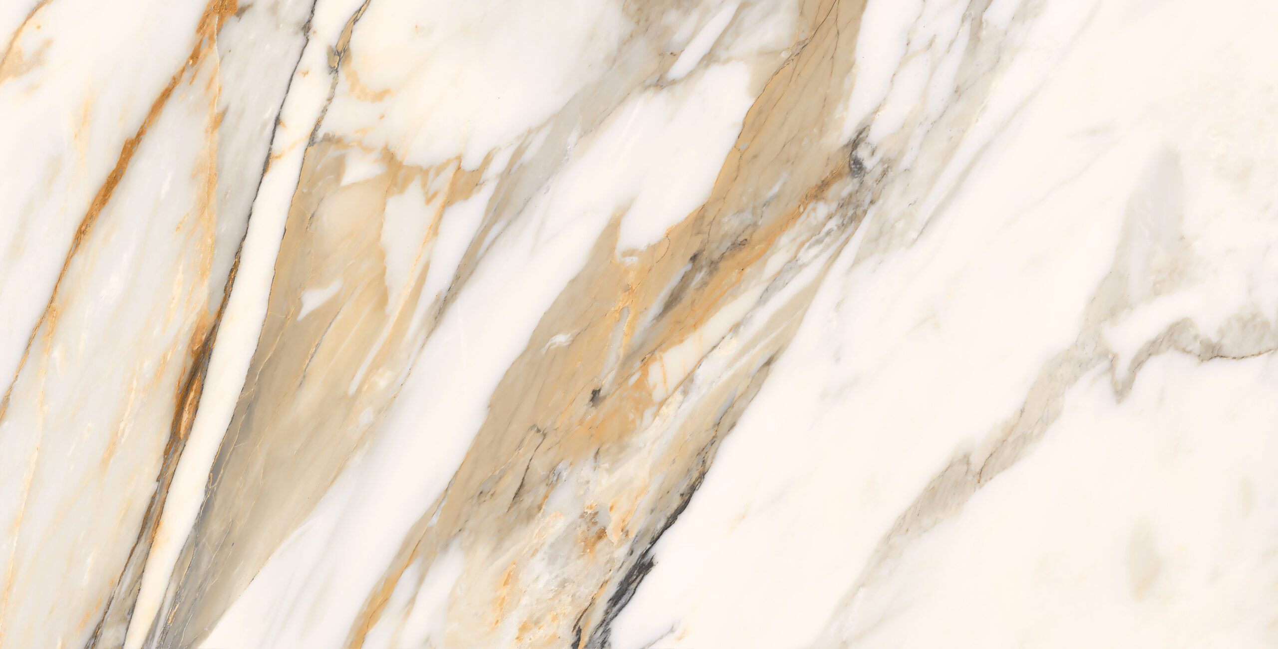 LUX – CALACATTA GOLD, gresie porțelanată, 120×60, alb