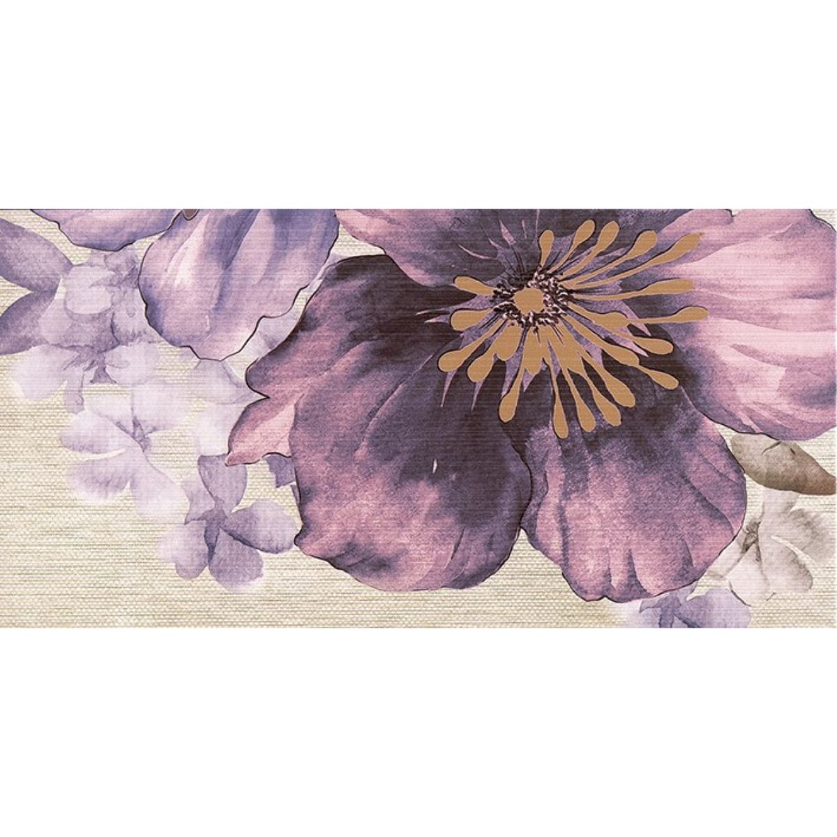 MOTIVE TEX, Decor, 50×25 cm, violet, set 2 bucăți