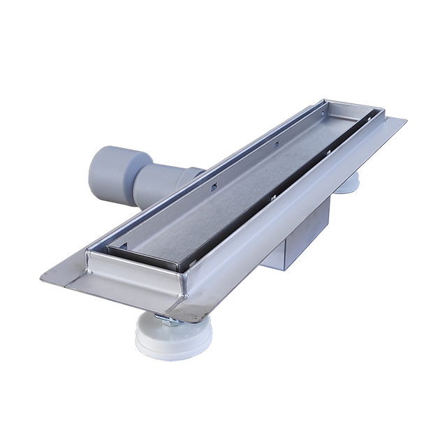 Rigola de dus Elegant Ermetiq Model C, 600x70 mm, din inox, inaltime reglabila, cromat - imagine 2