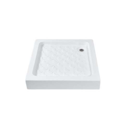 Cada dus Fibrocom Mercur, acril, patrata, 80 x 80 x 24 cm - imagine 2