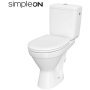 SET 698 WC COMPACT CERSANIA II SIMPLEON 010, CAPAC DUROPLAST