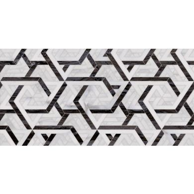 Altissimo, faianta decor 30×60 cm R, alba
