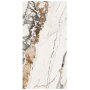 Marble Gold, Gresie Portelanata 60x120 R, alb
