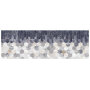 Freya Hexagones, Faianță tip decor, 24.4x74.4 cm R antracit