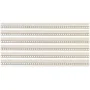 PROJECT PERLE, Medalion 40,2×20,2 cm, alb