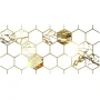 CROMATIC GLOSS, decor, 50×25 cm, gold hexagon