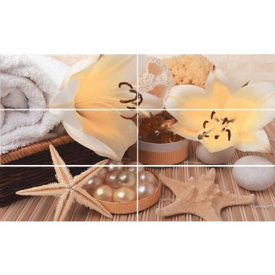 Viola, Faianta Decor, 60×100 (6 piese), maro